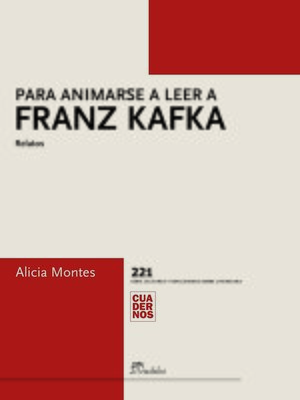 cover image of Para animarse a leer a Franz Kafka